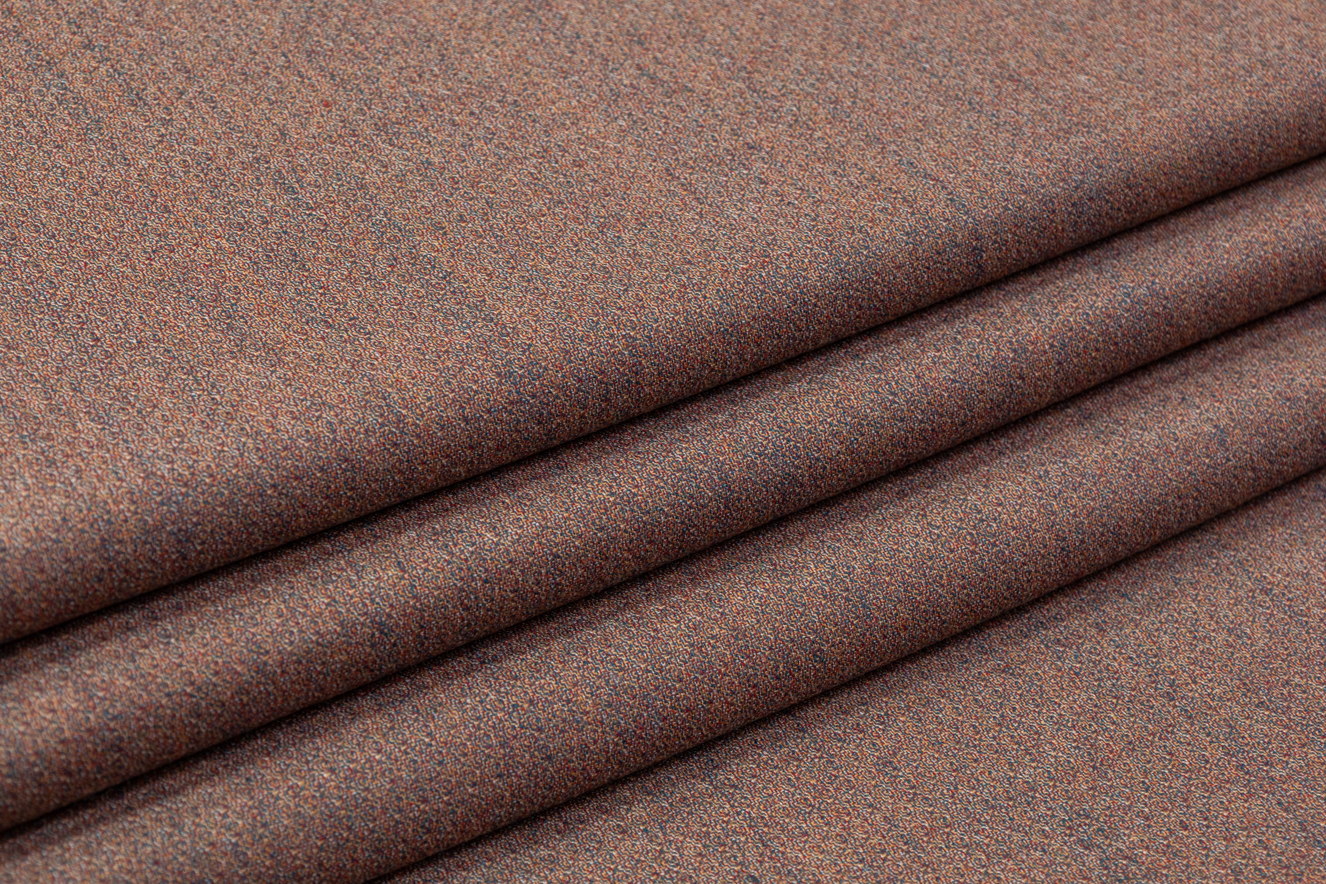 Textured Italian Wool Flannel - Beige