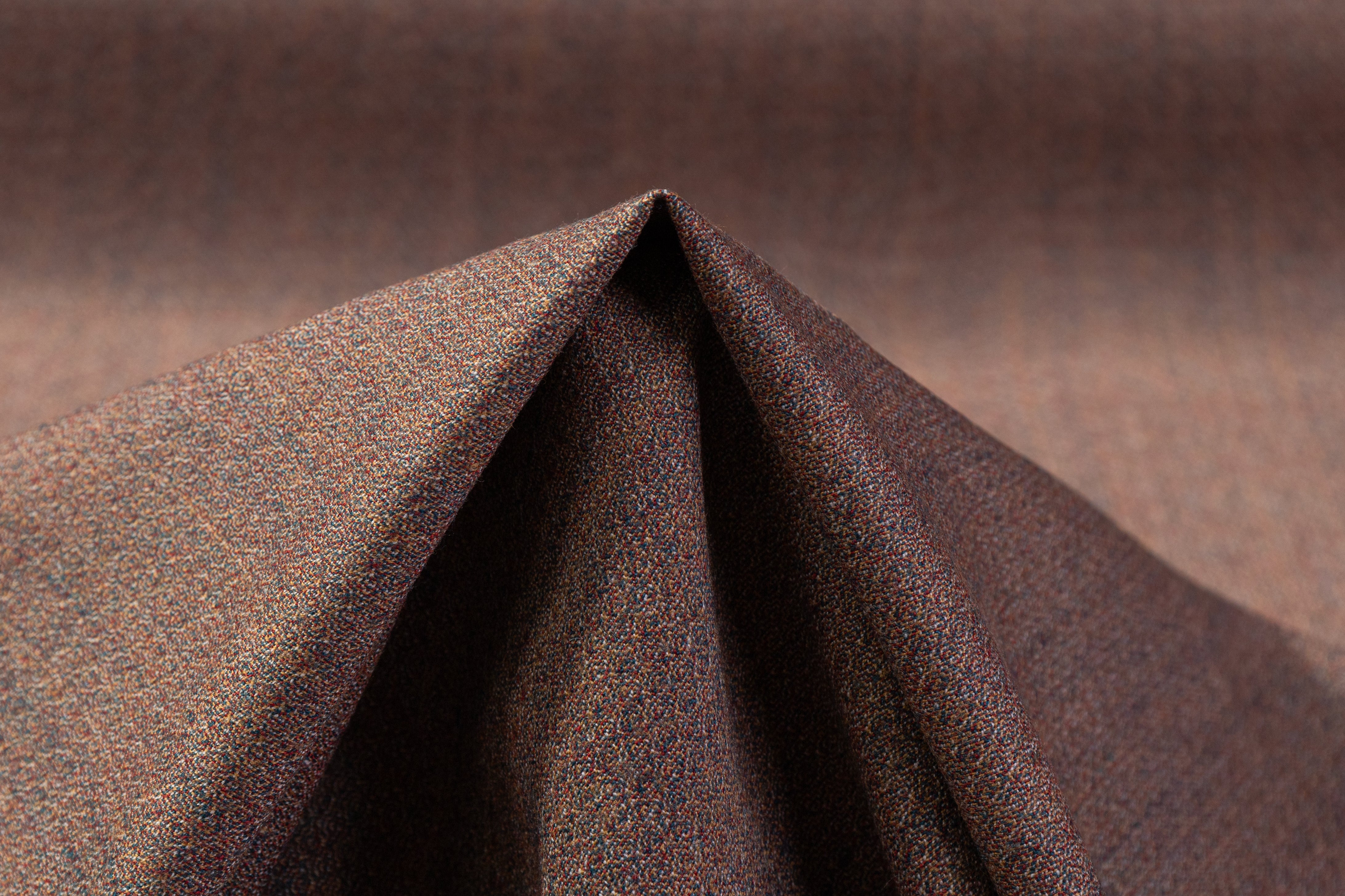 Textured Italian Wool Flannel - Beige