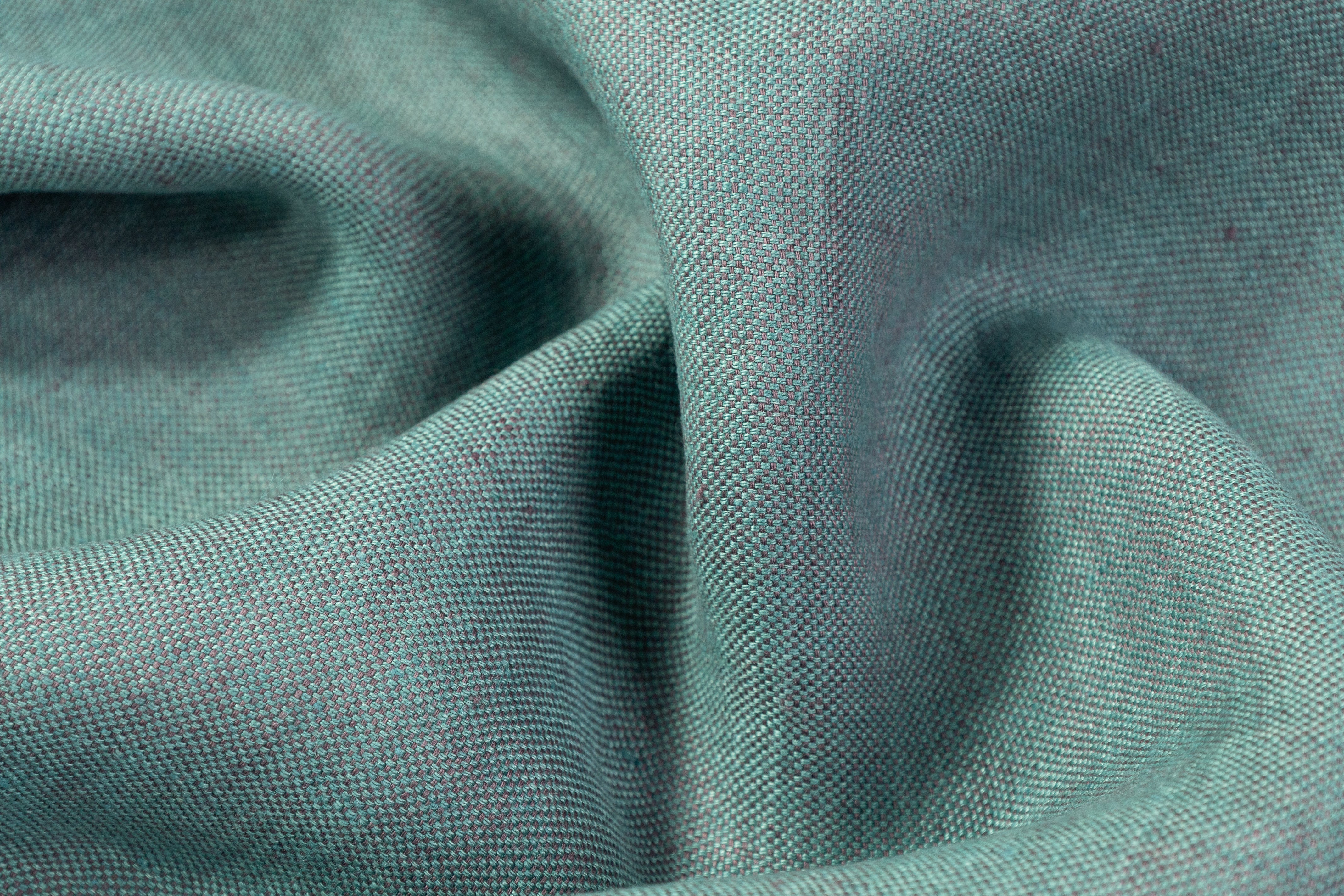 Two Tone Italian Linen - Seafoam Green