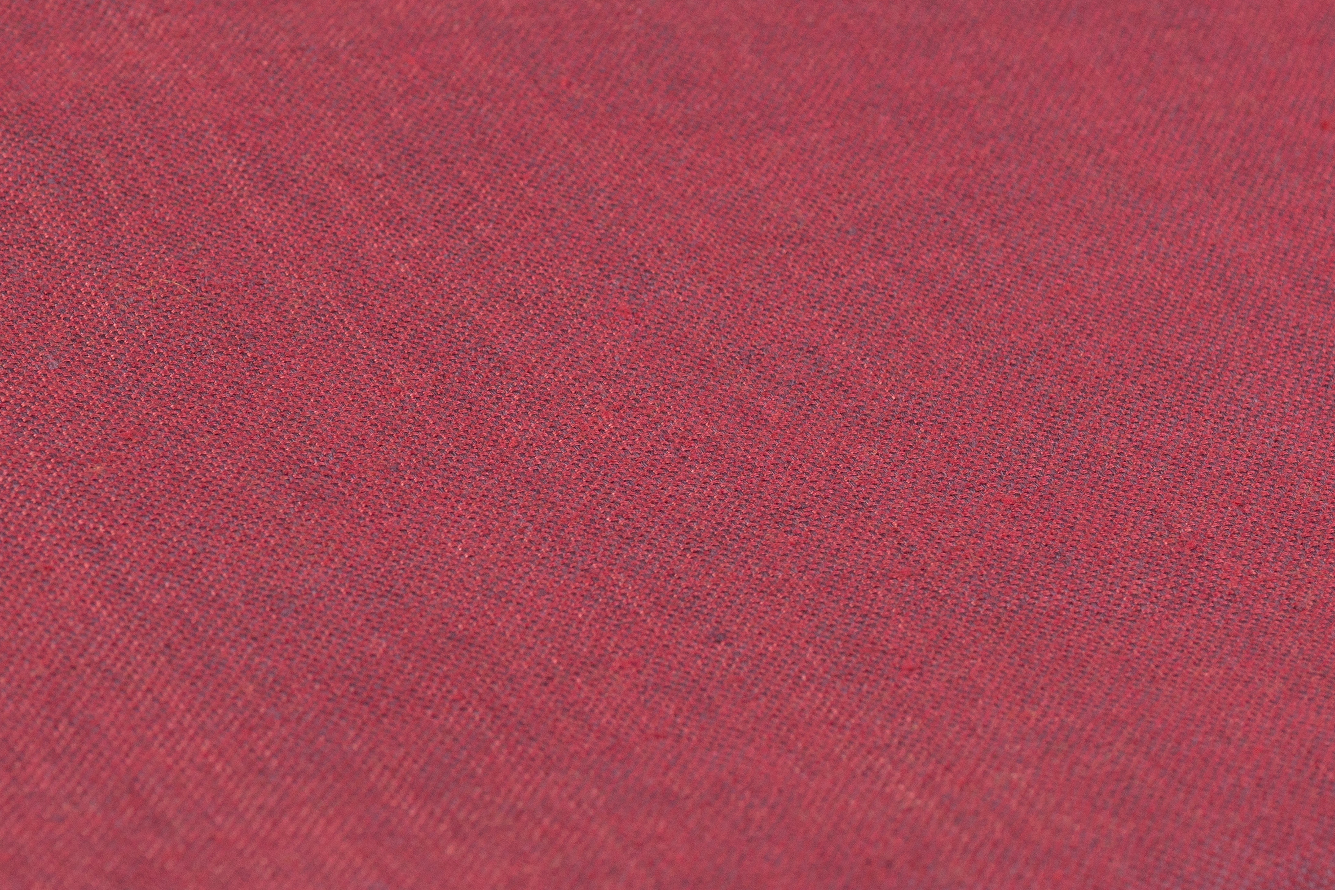 Two Tone Italian Linen - Brick Red