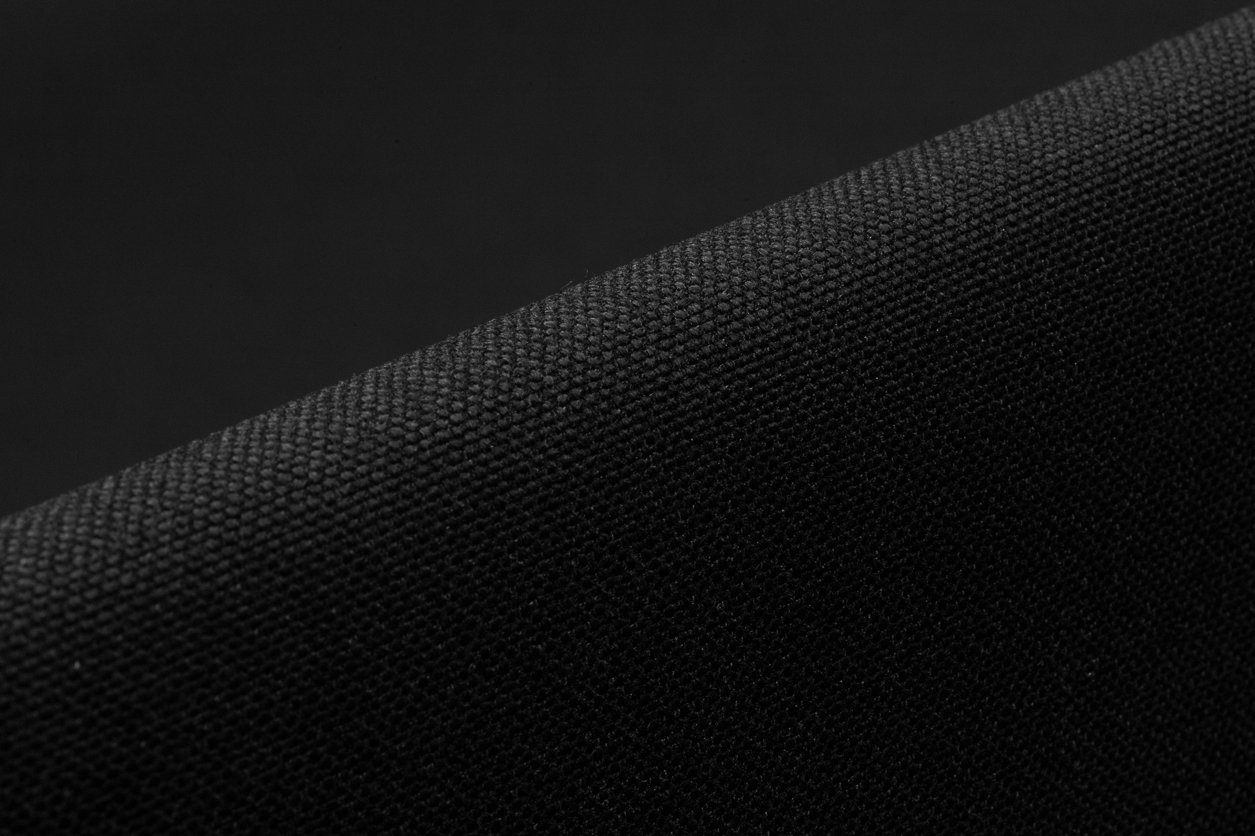 Luxury Worsted and 2 Ply Mohair Wool English Suiting - Black