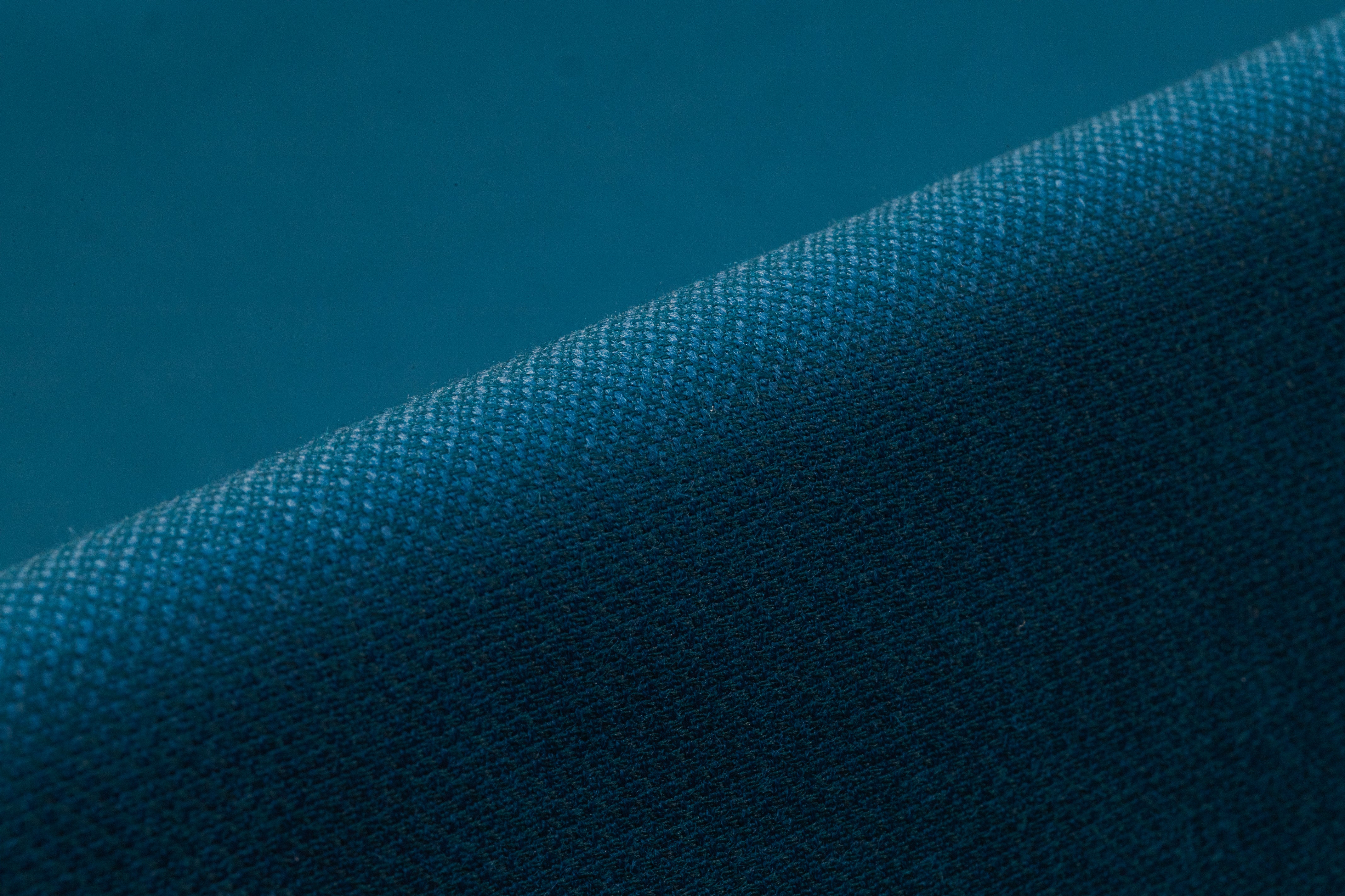 Italian Wool Suiting - Teal Blue