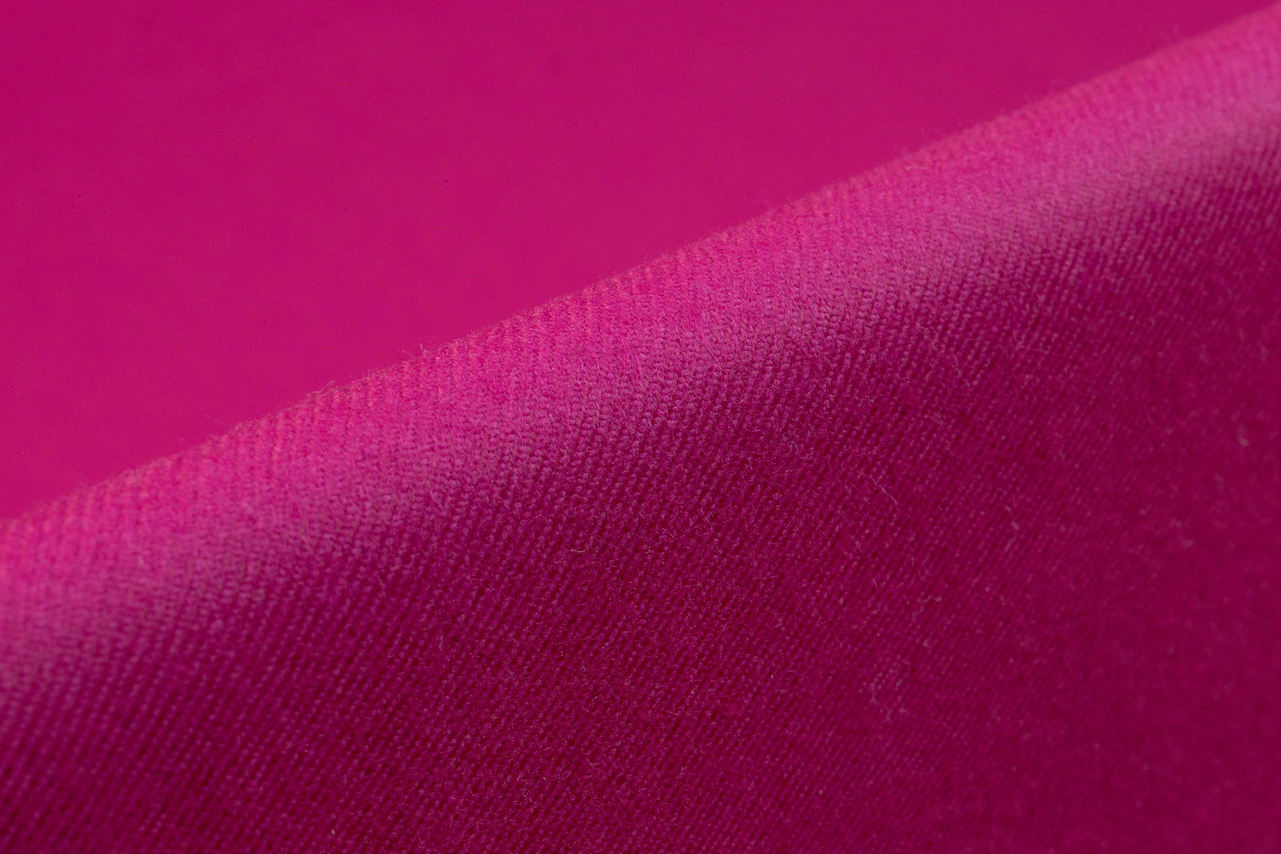Italian Wool Twill Flannel - Magenta