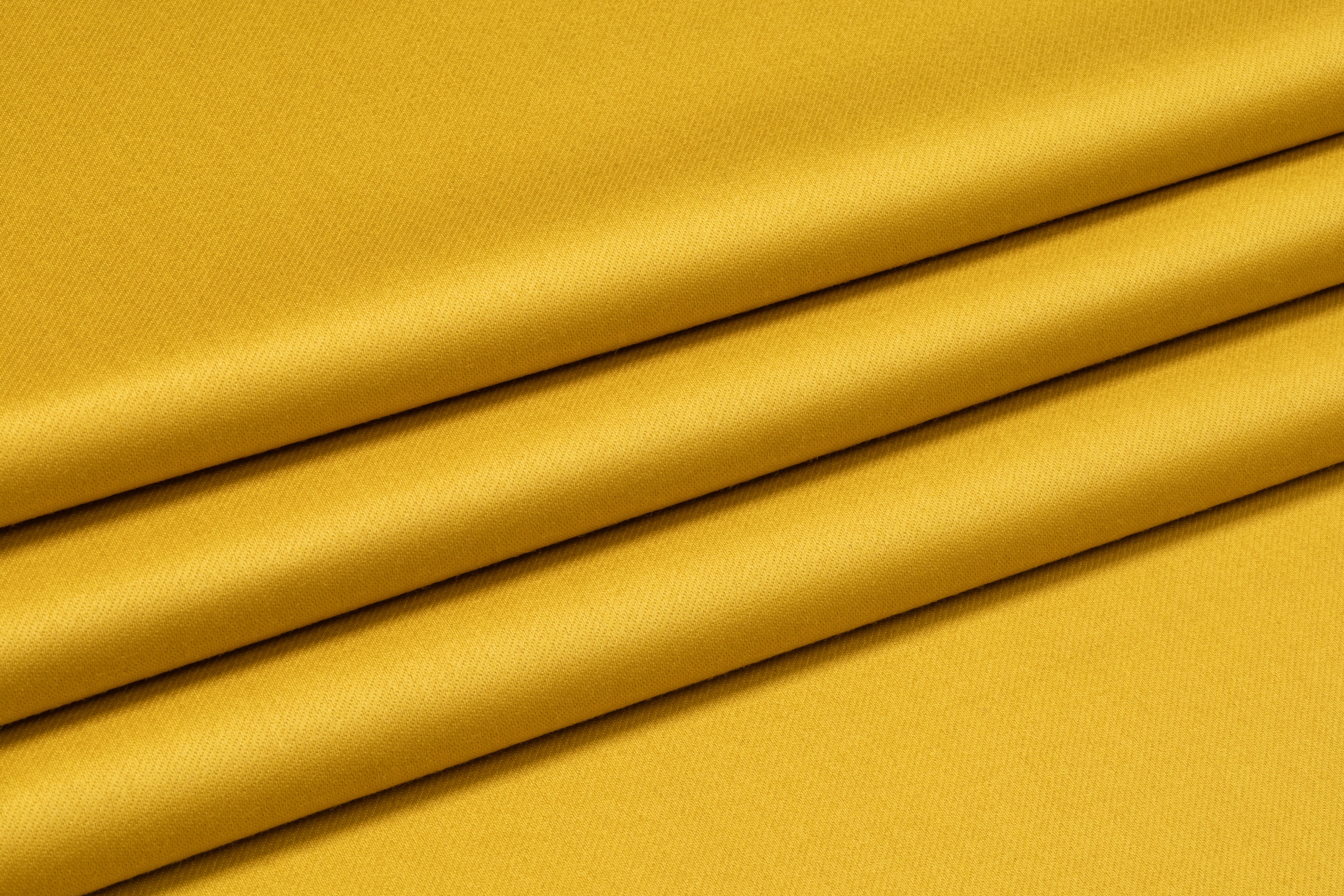Italian Satin Faille Wool Suiting - Marigold