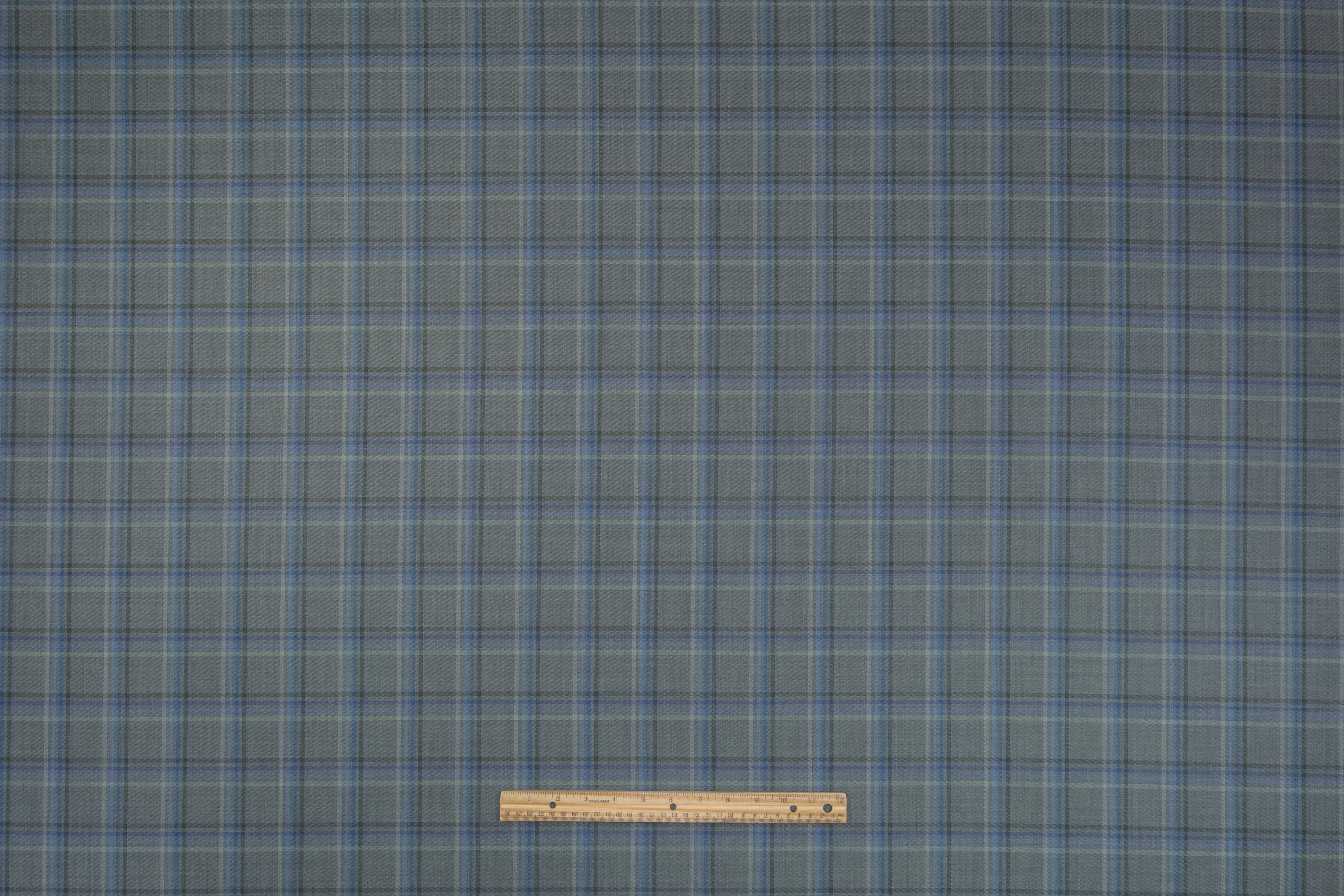 Superfine Italian Wool Suiting - Eucalyptus Green