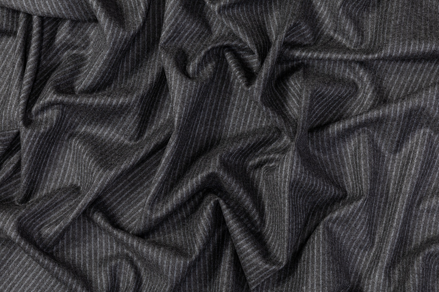 Loro Piana - Striped Italian Wool Suiting - Gray