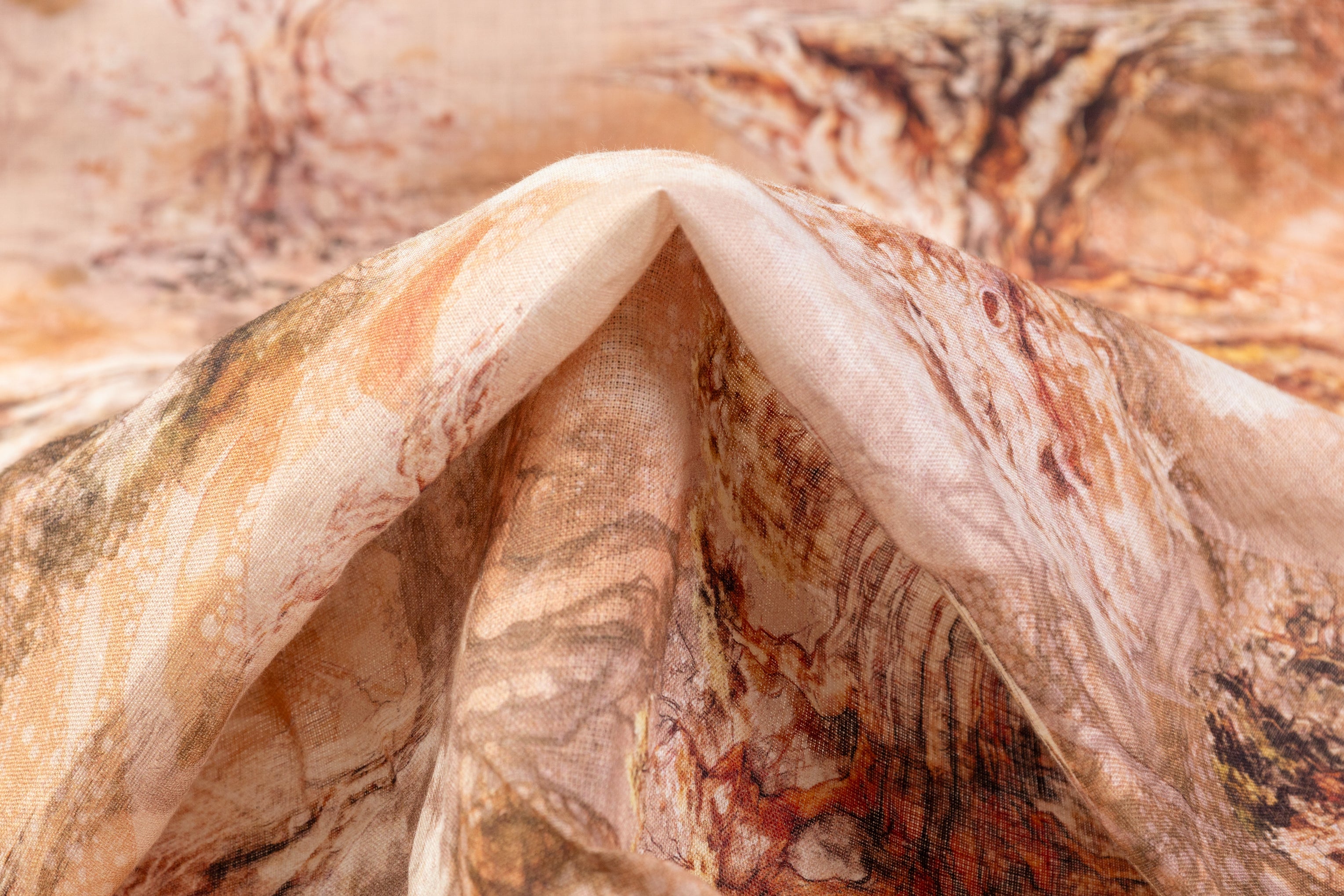 Mystic Forest Linen - Ochre