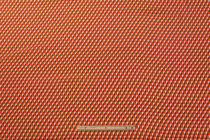 Geometric 4-Ply Silk - Orange / Brown / Blush