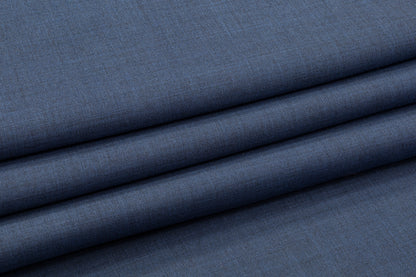 Italian Merino Wool Suiting - Blue Gray