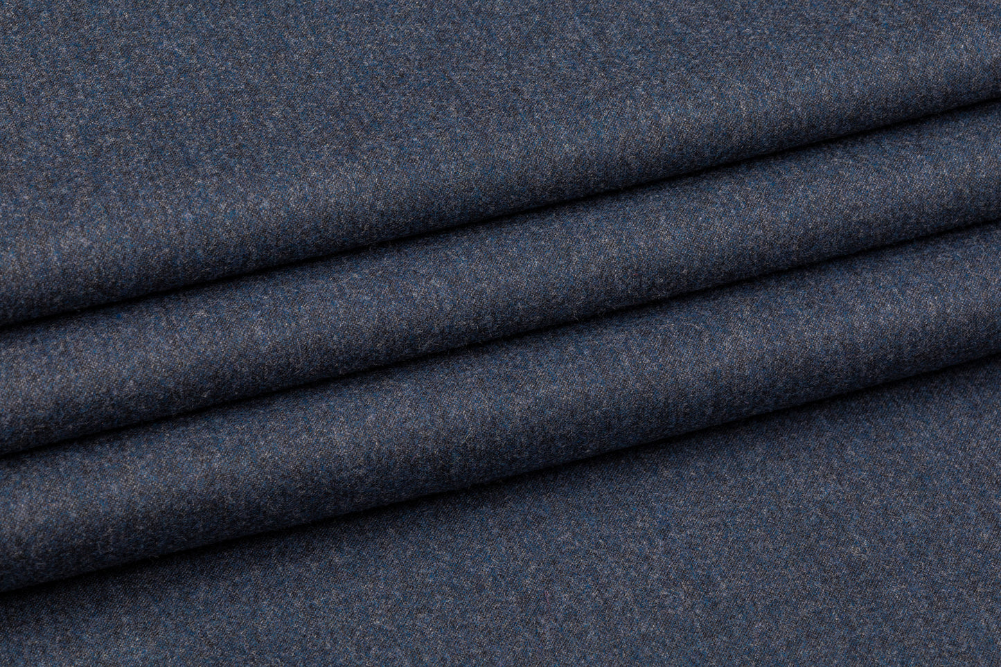 Solid Italian Wool Suiting - Blue