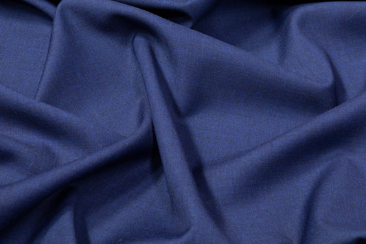 Italian Merino Wool Suiting - Blue