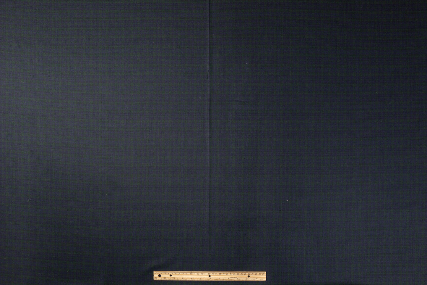 Checked Italian Wool Suiting - Green / Blue
