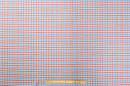 Checked Italian Wool Suiting - Multicolor