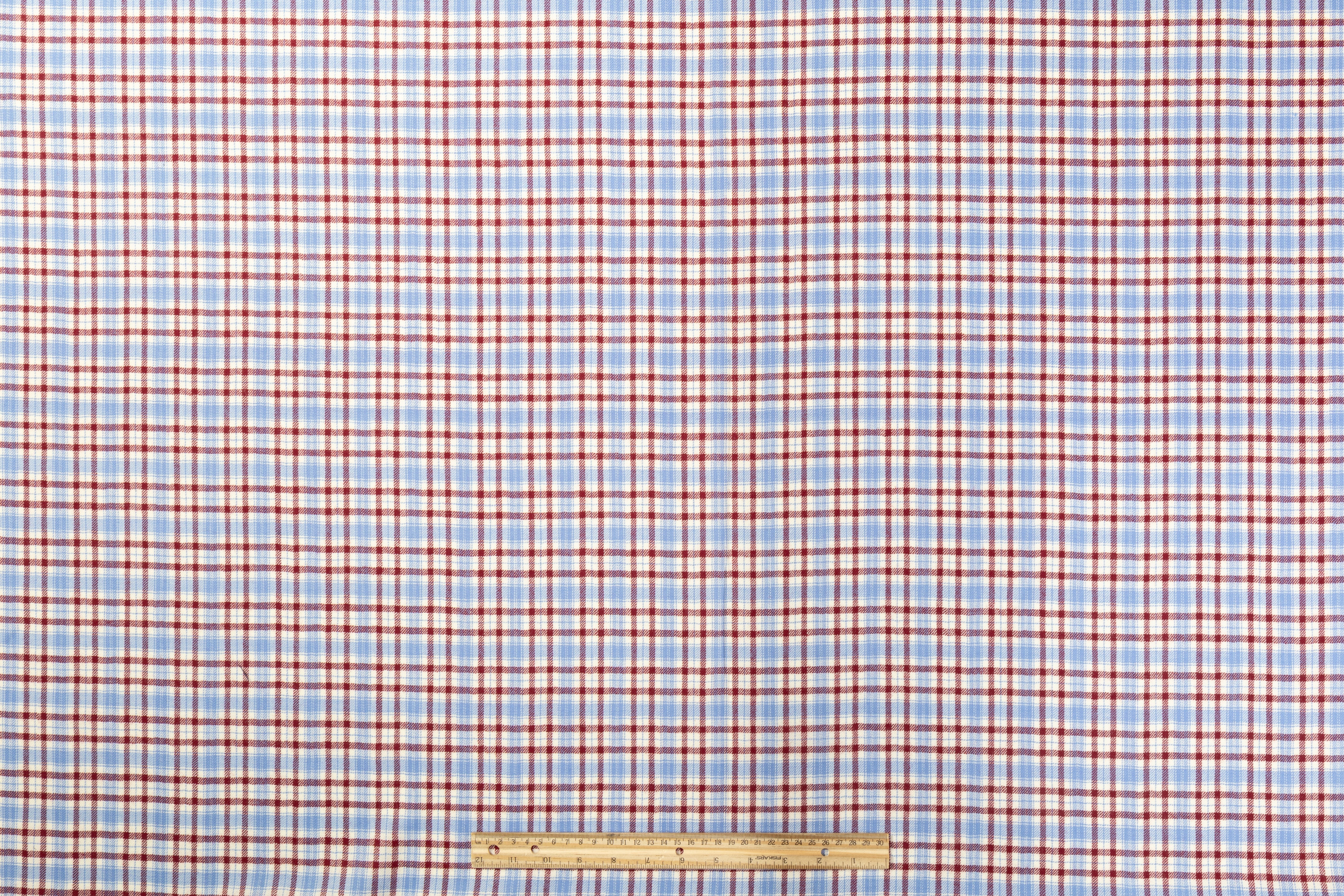 Checked Italian Wool Suiting - Multicolor