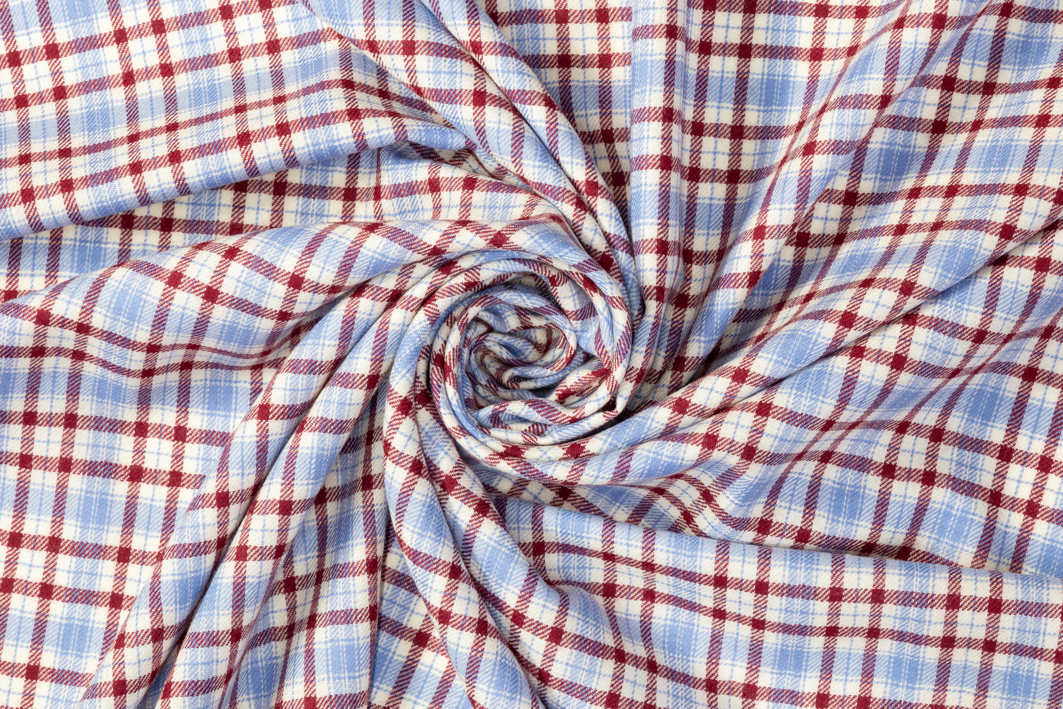 Checked Italian Wool Suiting - Multicolor