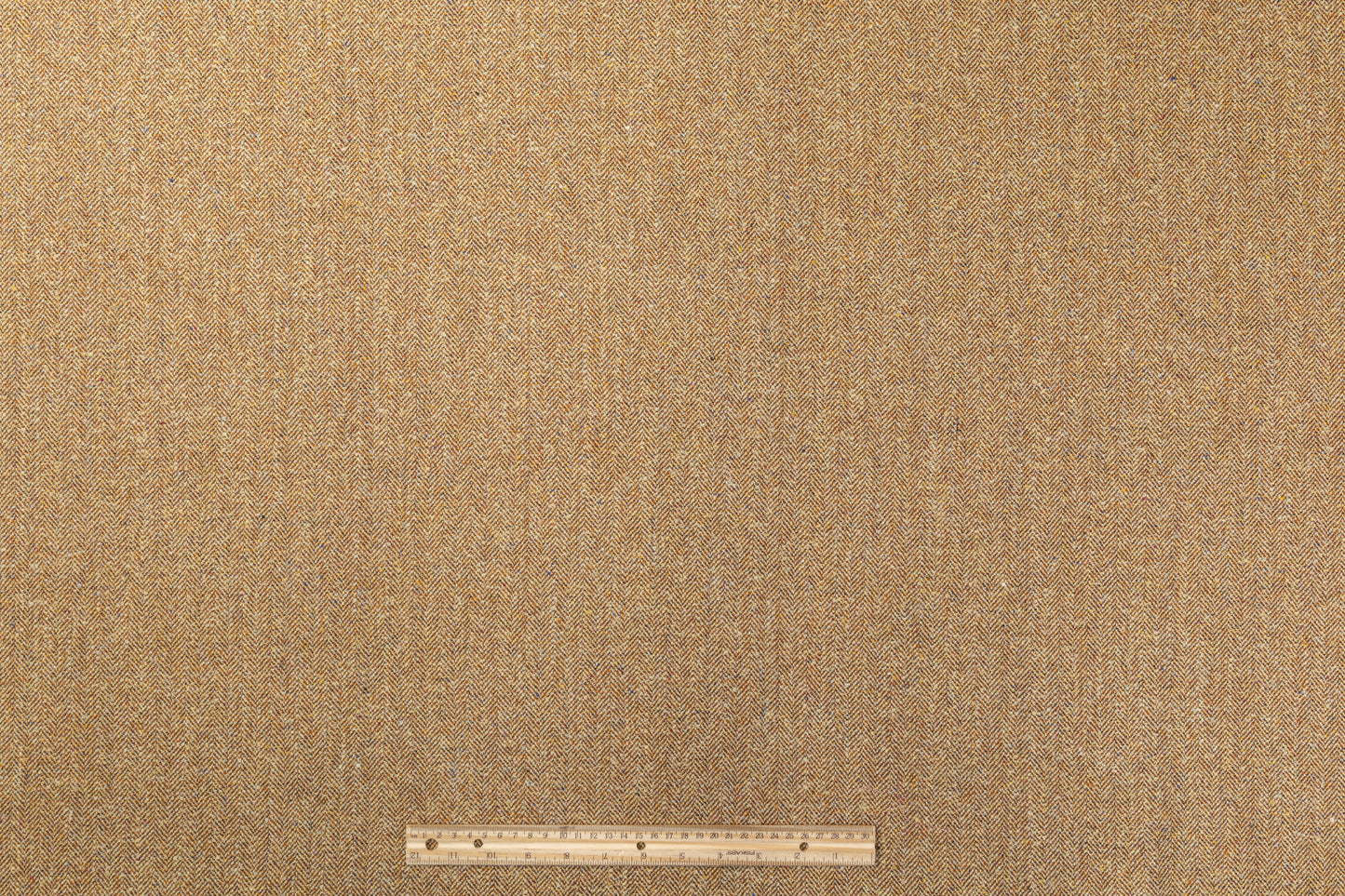 Herringbone Italian Wool Tweed - Camel