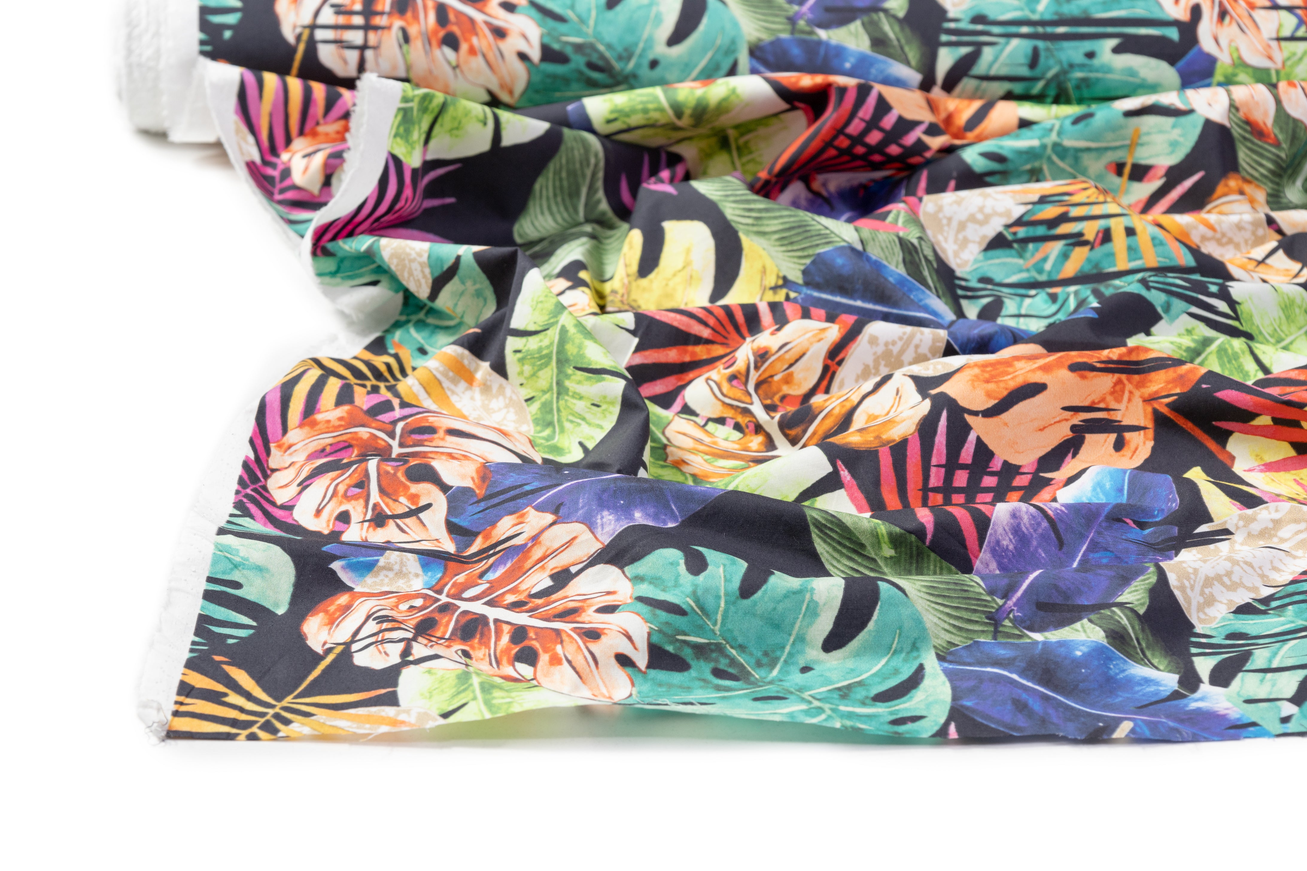 Tropical Italian Cotton Print - Multicolor