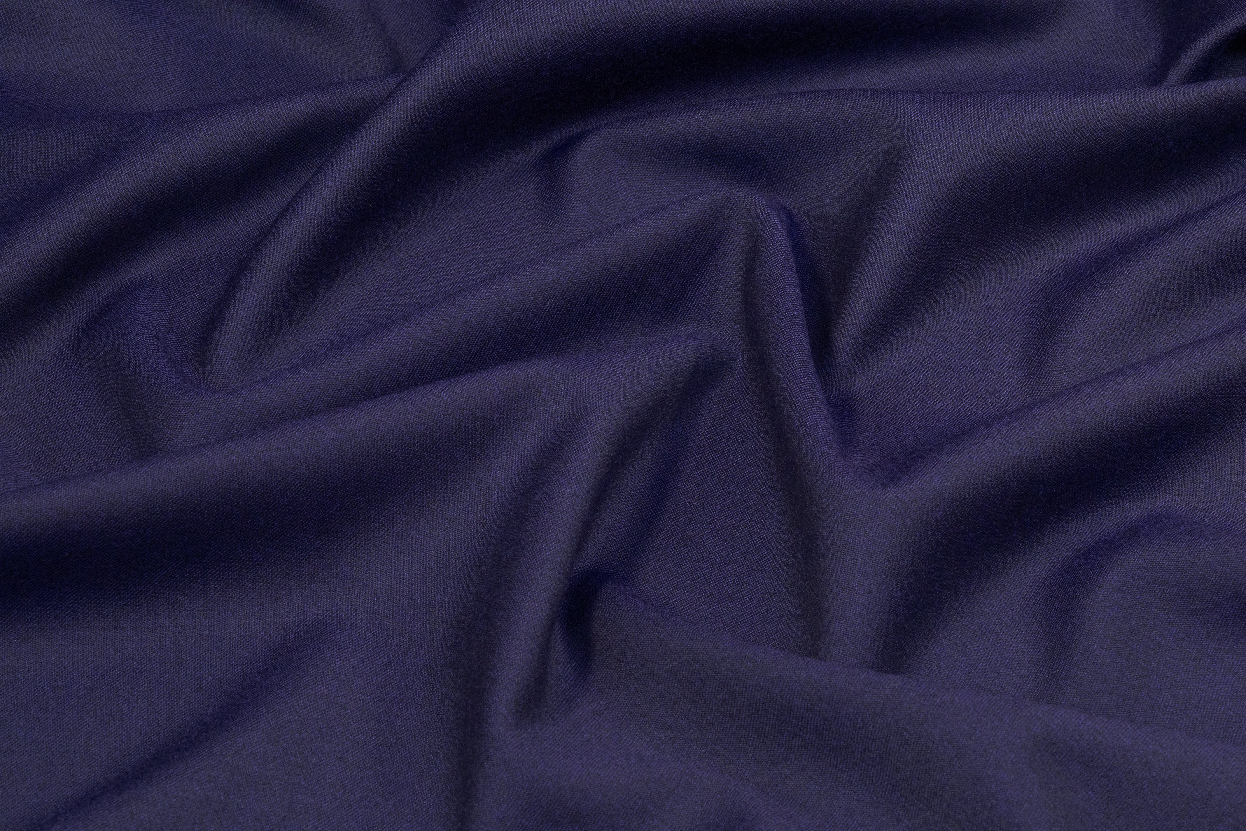 Italian Wool Suiting - Navy