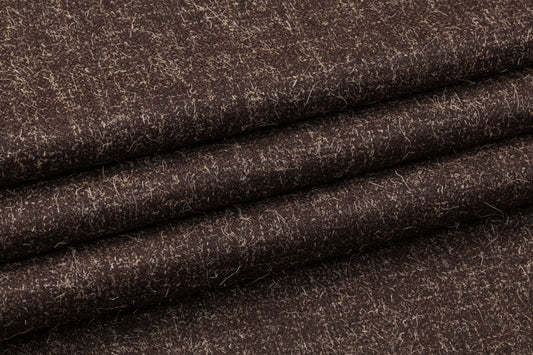 Italian Wool Suiting - Brown