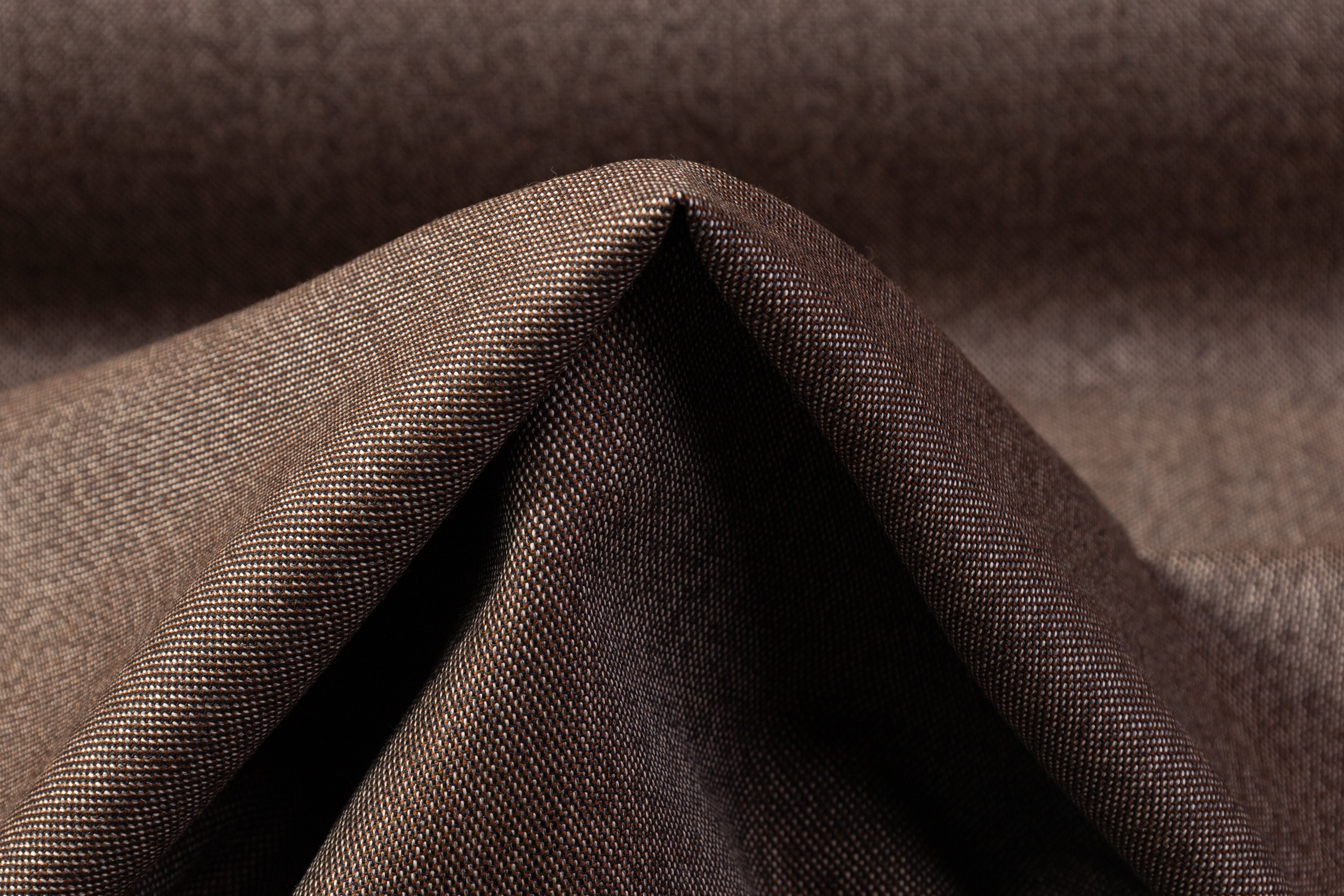 Guabello - Italian Wool Suiting - Brown
