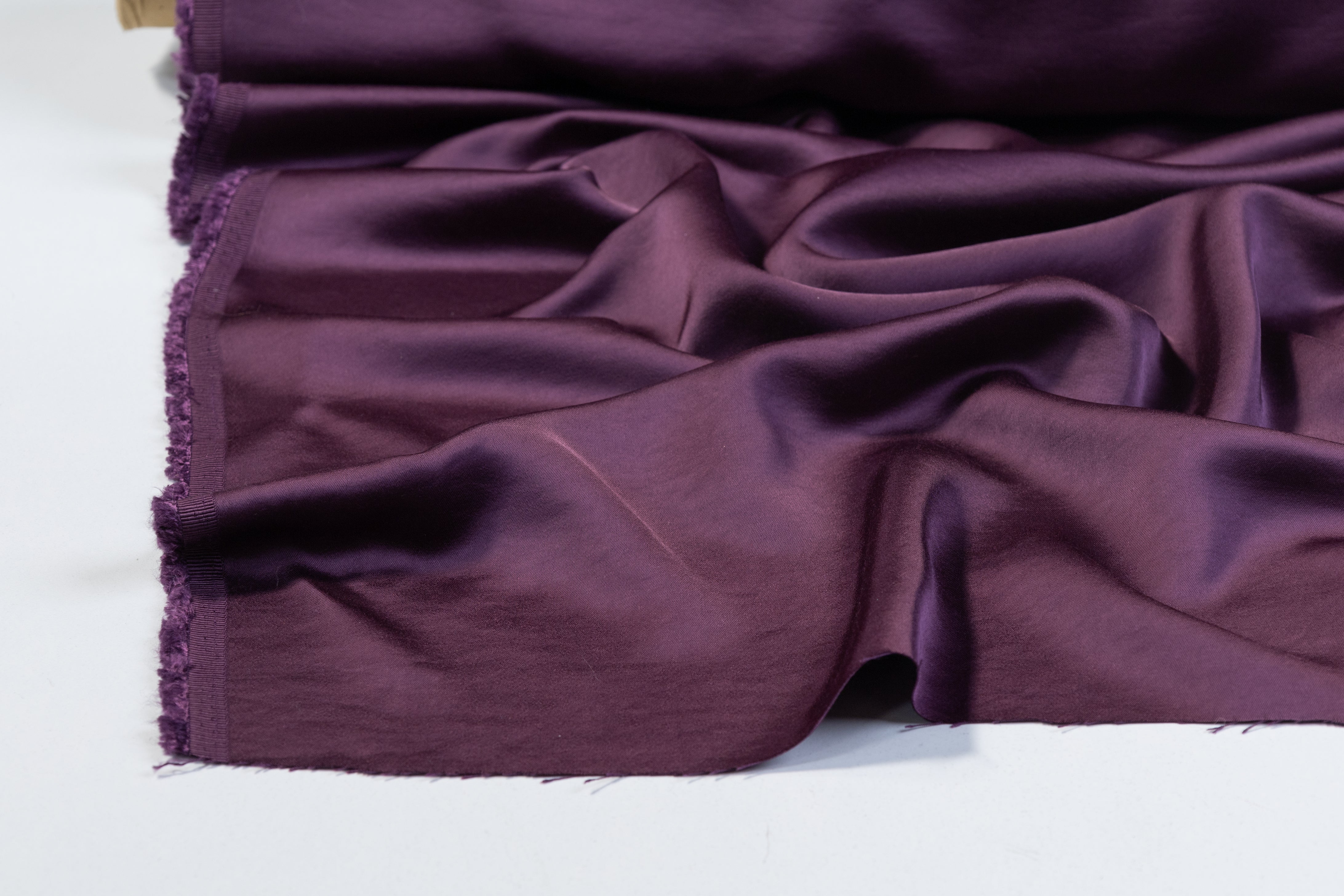 Luxe Italian Charmeuse - Deep Purple