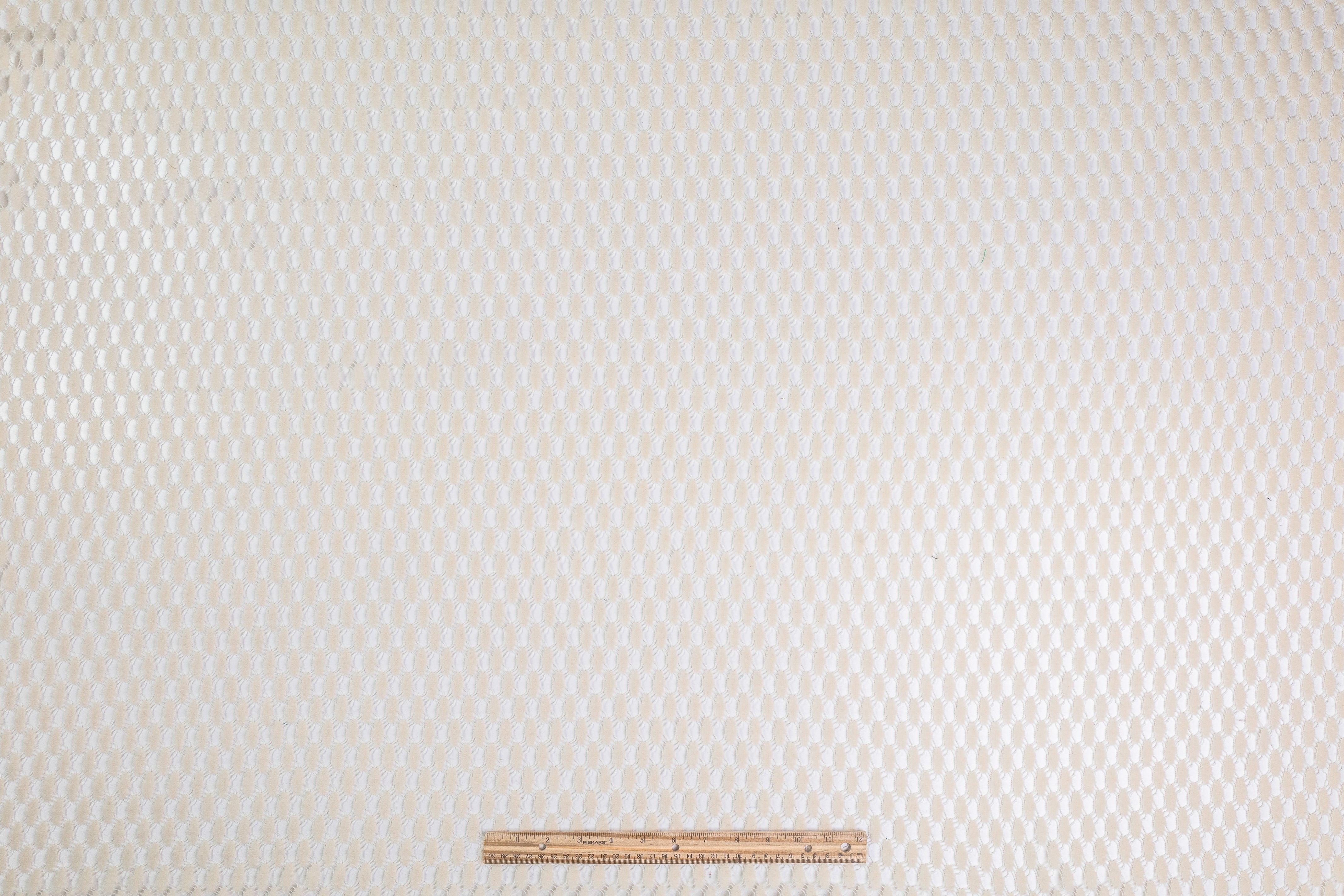 Poly Wool Netting - Ivory