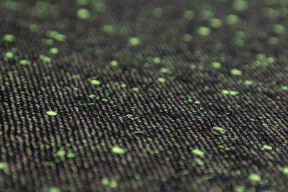 Speckled Italian Wool Blend - Green / Black