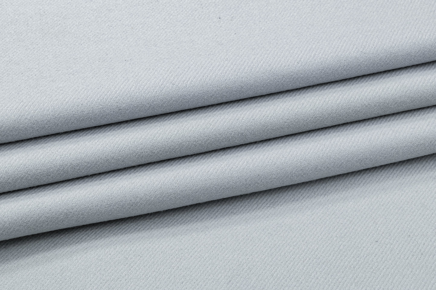 Wool Twill Coating - Blue Gray