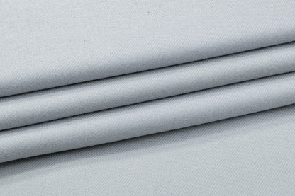 Wool Twill Coating - Blue Gray