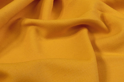 Italian Poly Wool Tricotine - Mustard Yellow