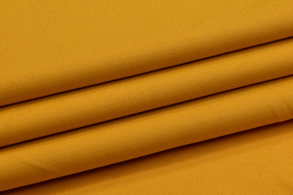 Italian Poly Wool Tricotine - Mustard Yellow
