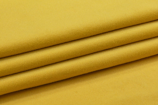 Fused Wool Coating - Yellow