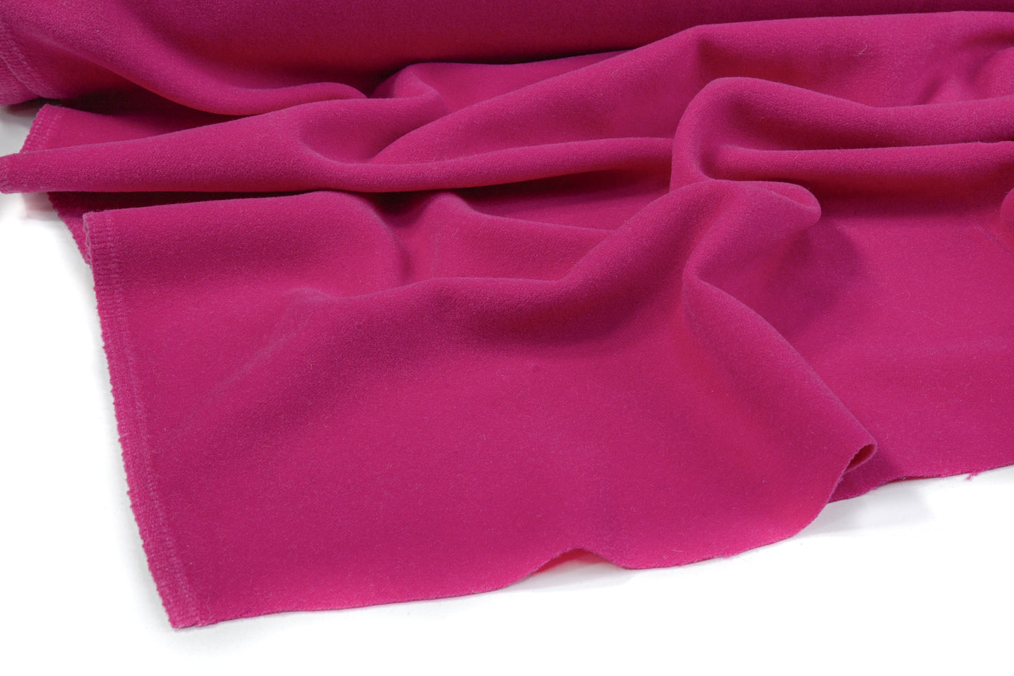 Wool Coating - Magenta