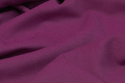 Italian Poly Wool Tricotine - Purple