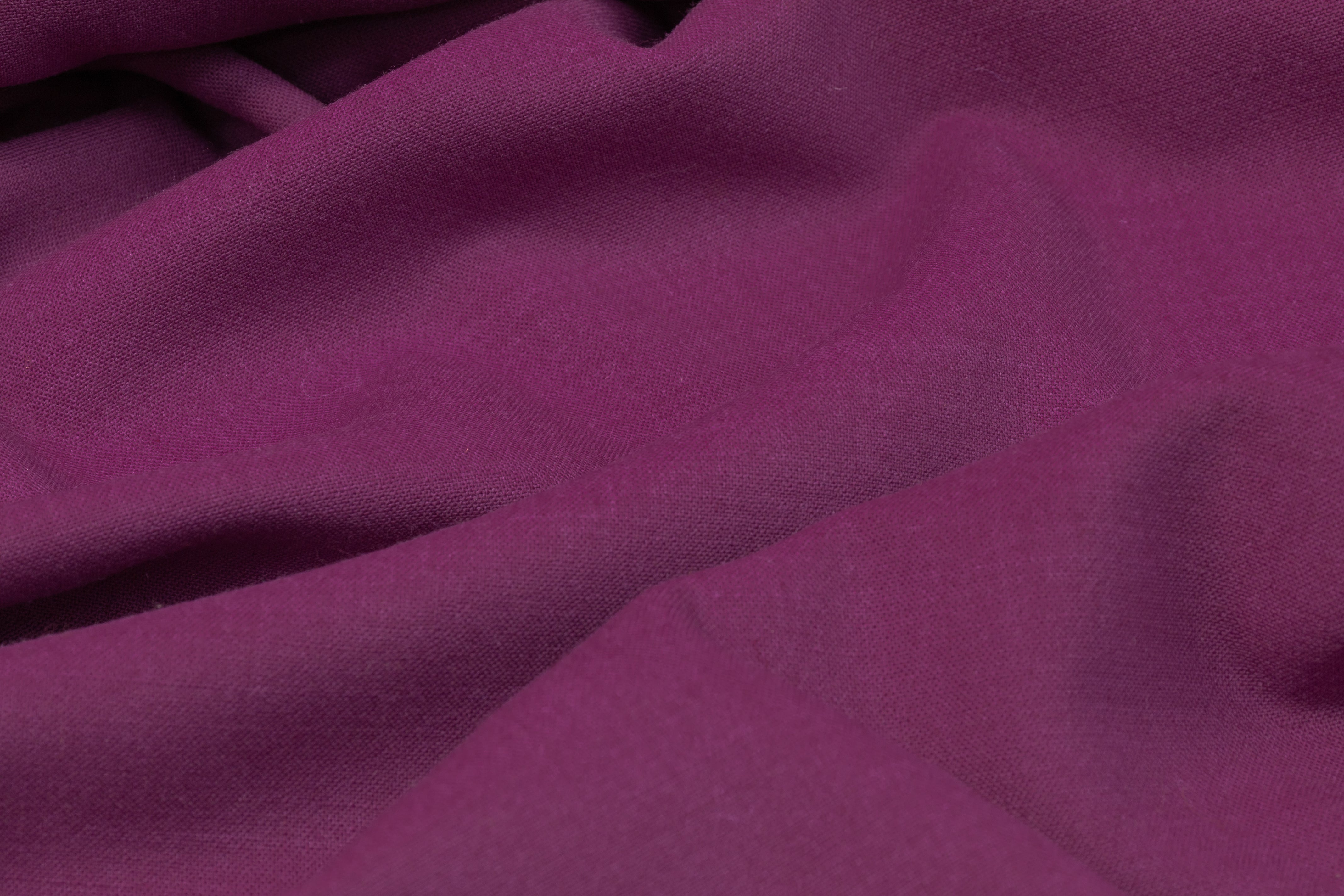 Italian Poly Wool Tricotine - Purple