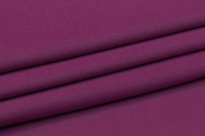 Italian Poly Wool Tricotine - Purple