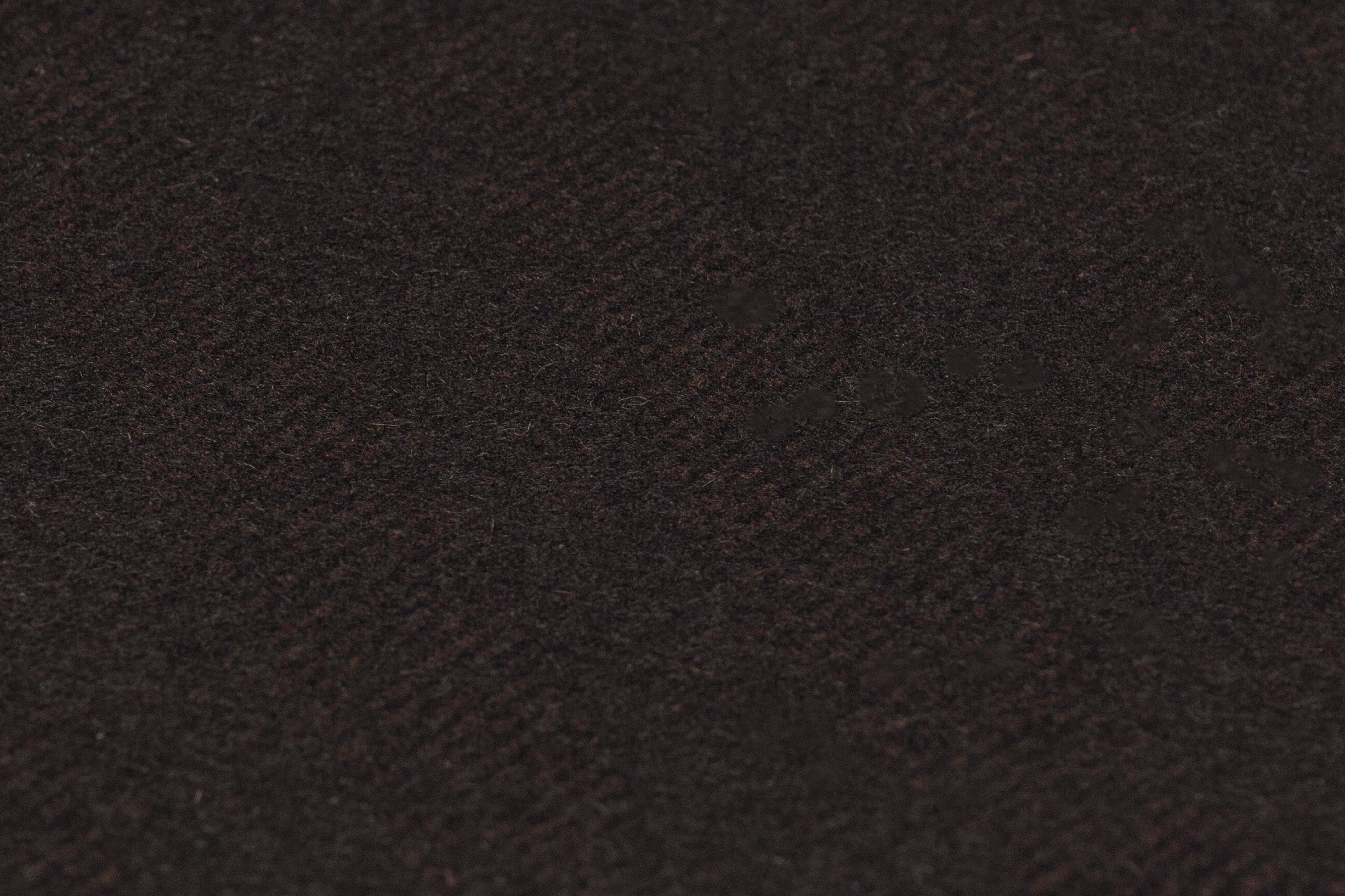 Herringbone Italian Wool Nylon Coating - Dark Brown