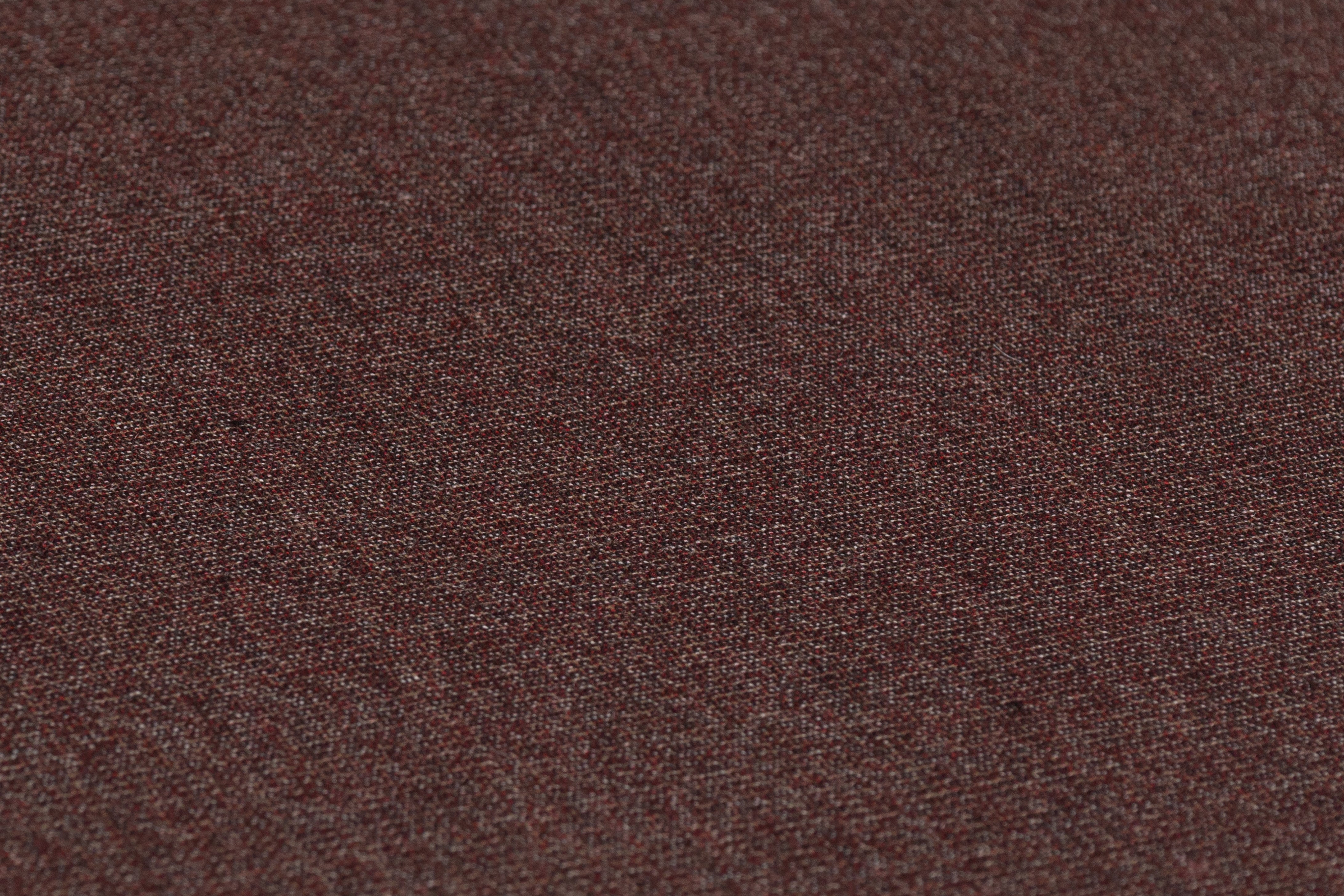Heathered Italian Wool Suiting - Burgundy