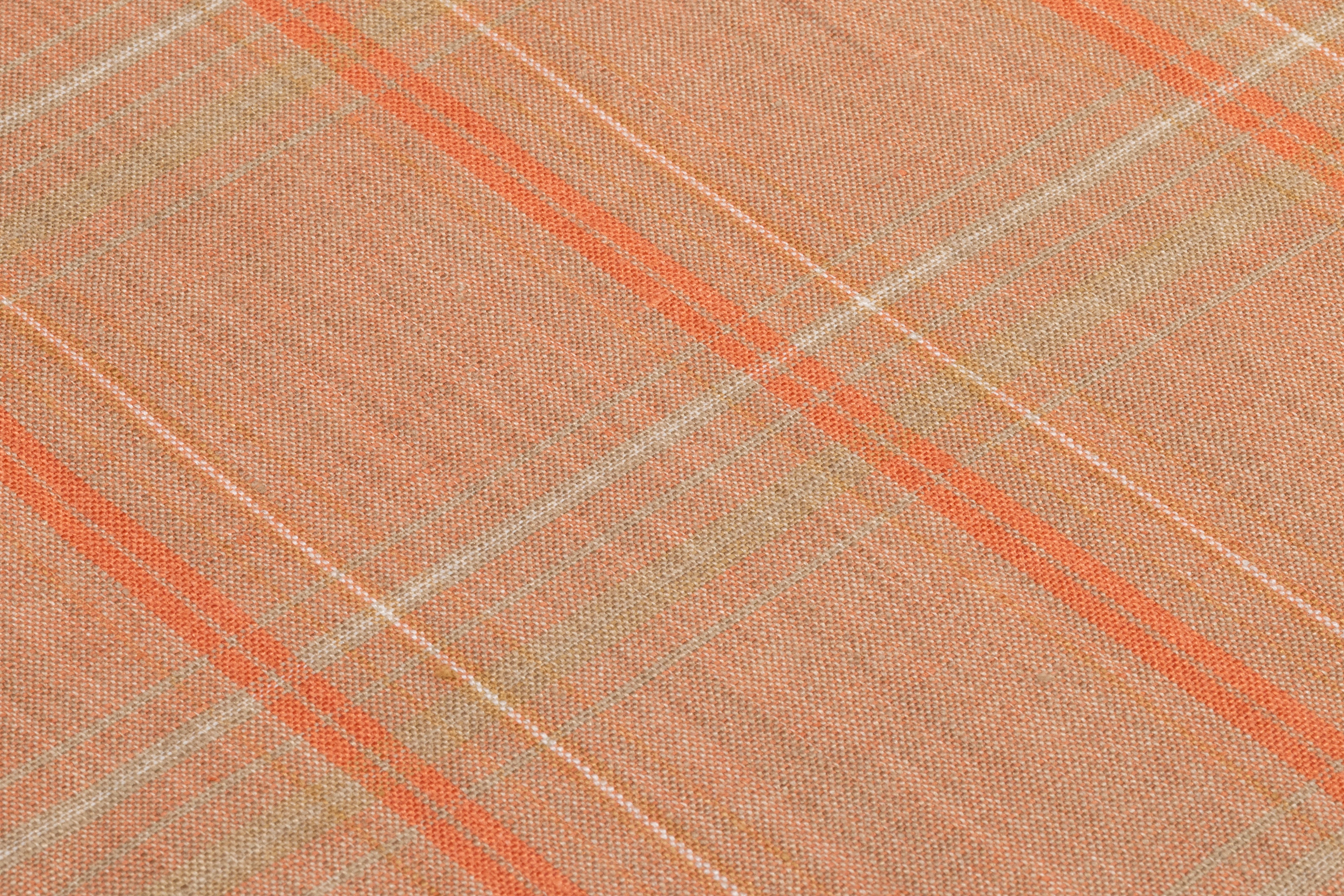 Plaid Linen - Terracotta / Sage