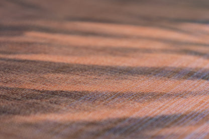 Iridescent Metallic Italian Chiné - Green / Peach