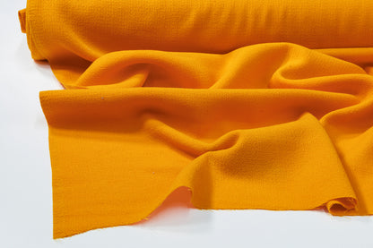 Double-Faced Wool Crepe - Mustard Yellow