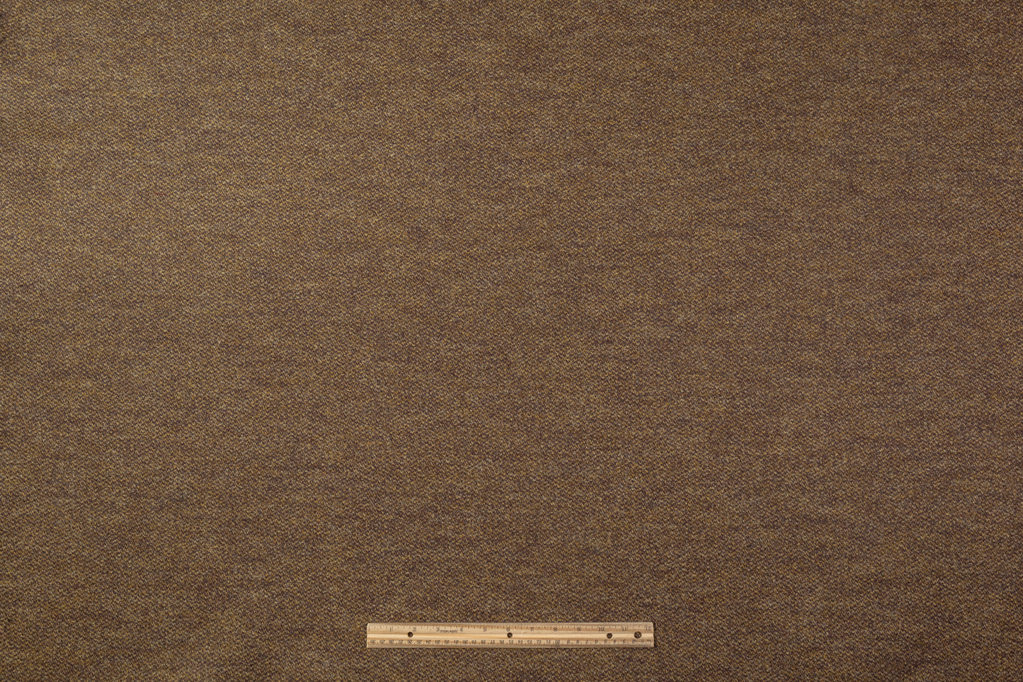 Double Faced Wool Blend Coating - Brown / Purple