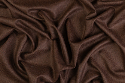 Italian Wool Tweed Suiting - Brown
