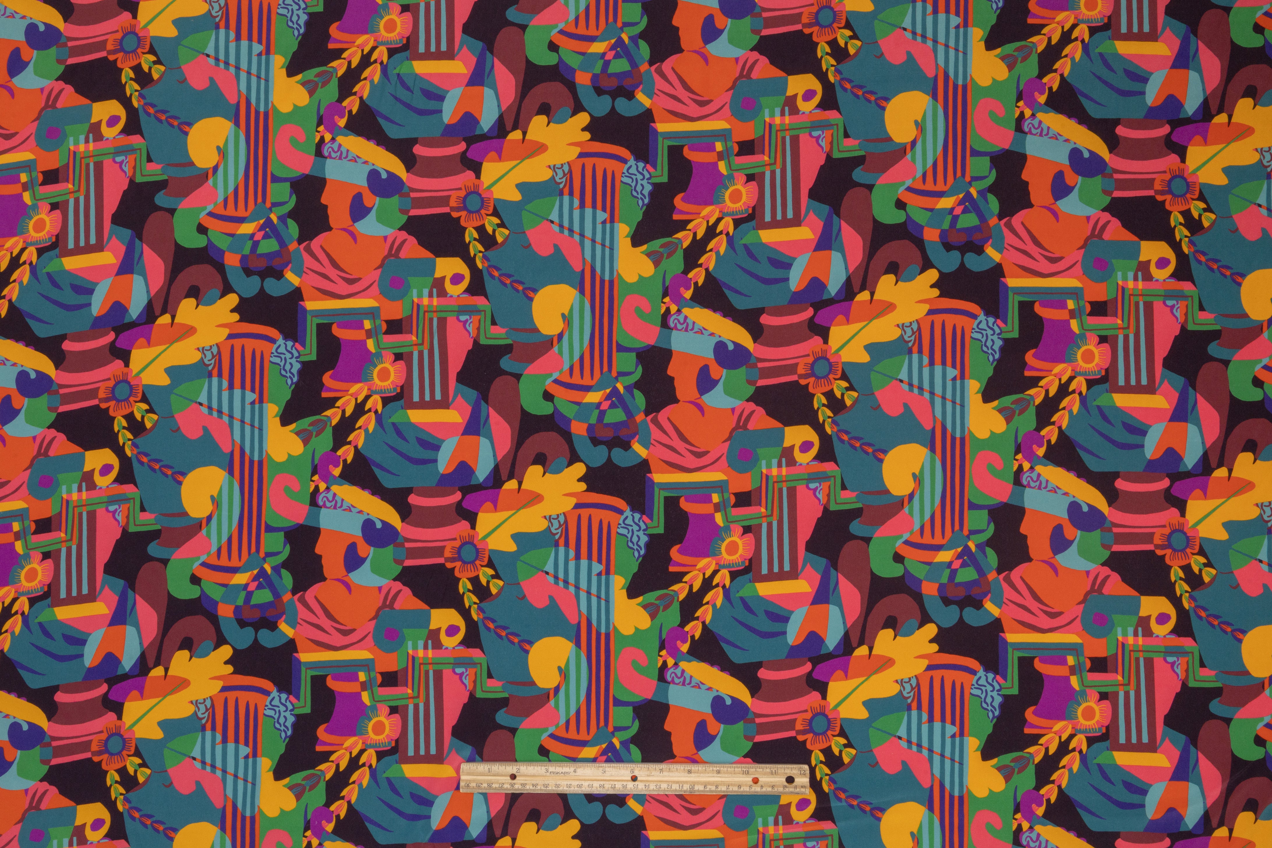 Liberty Fabrics - Italian Silk Crepe de Chine - Multicolor