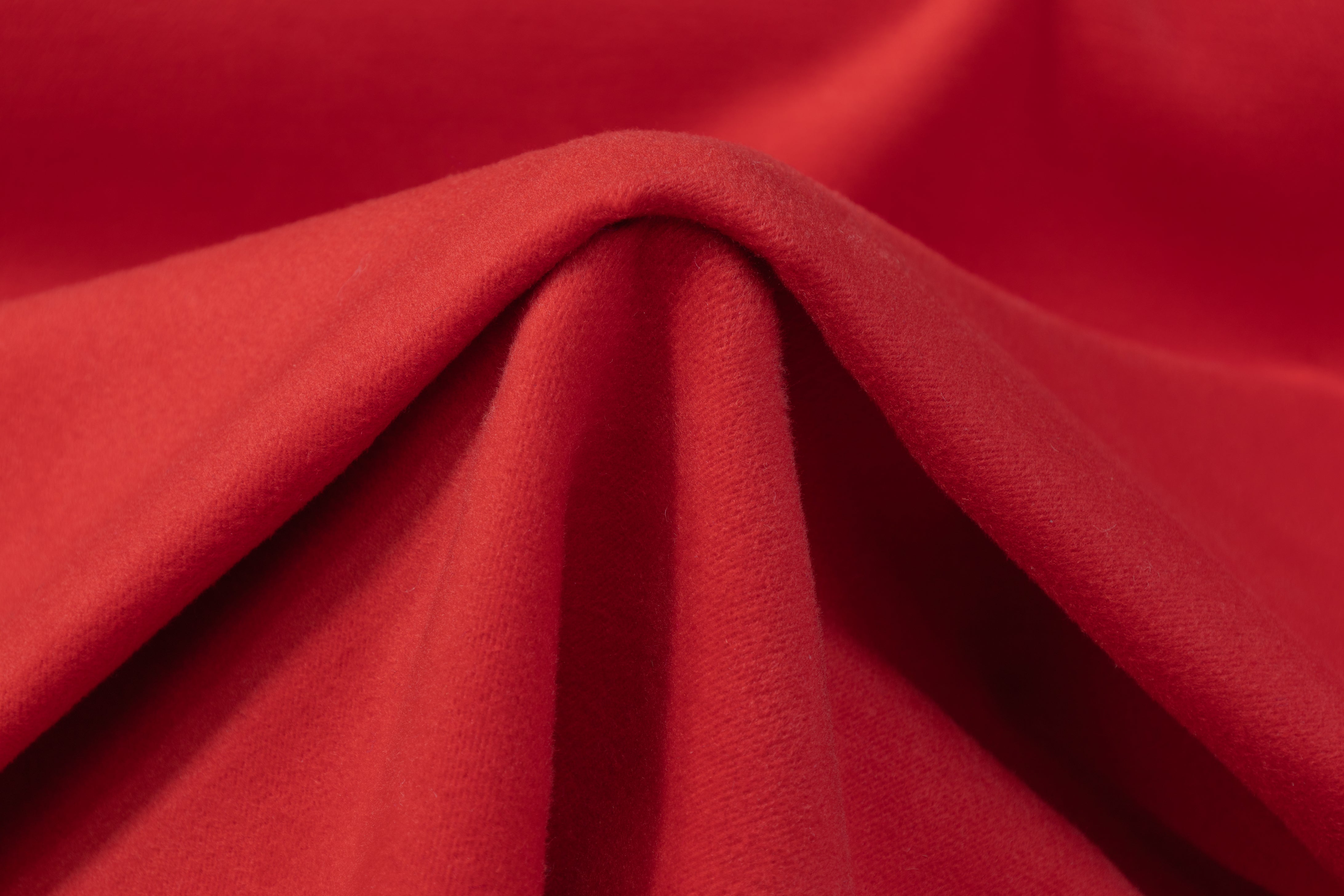 Double Faced Polyester Coating - Red