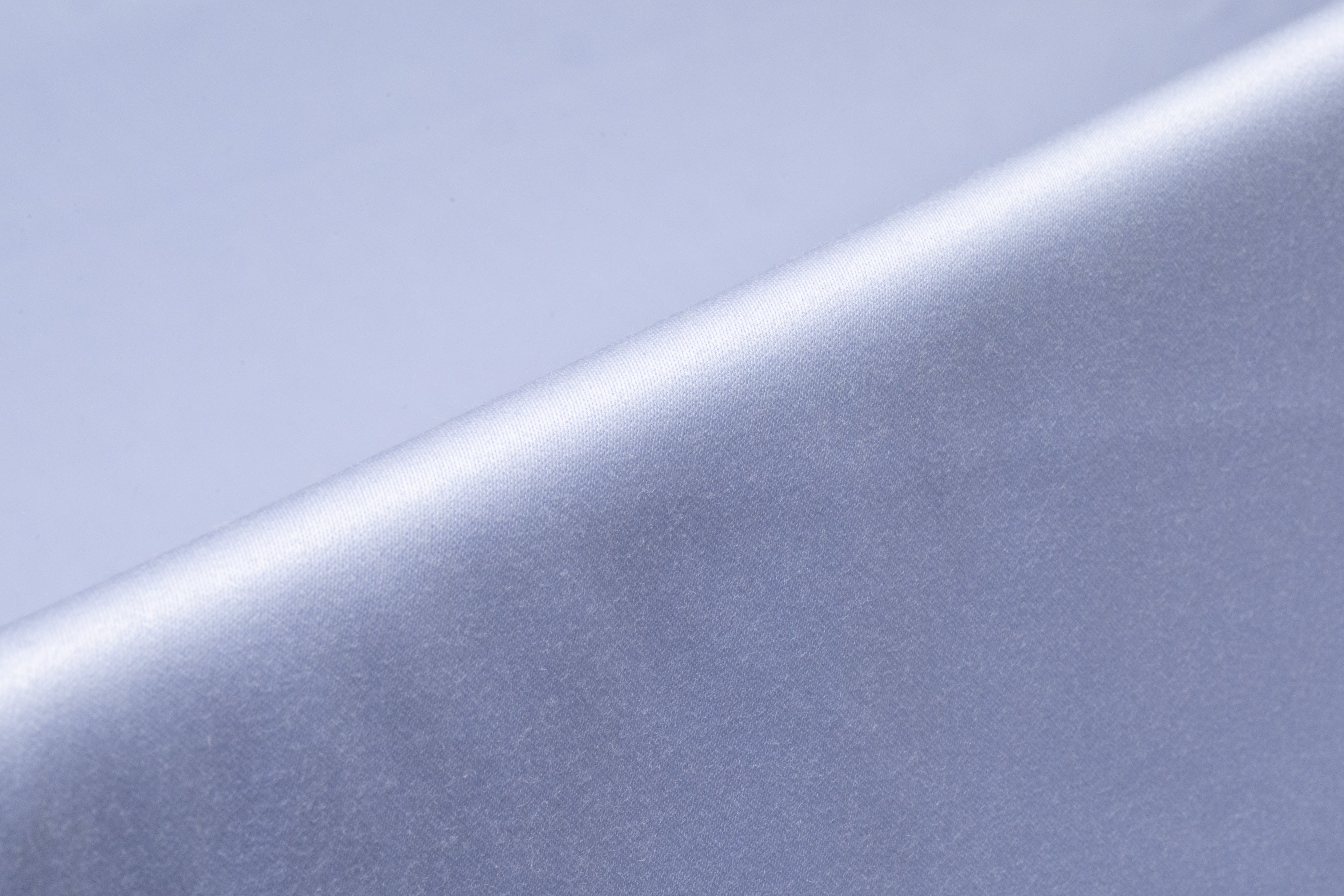 Super 150s Italian Wool Blend Satin Faille Suiting - Carolina Blue