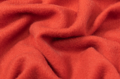 Wool Coating - Blood Orange