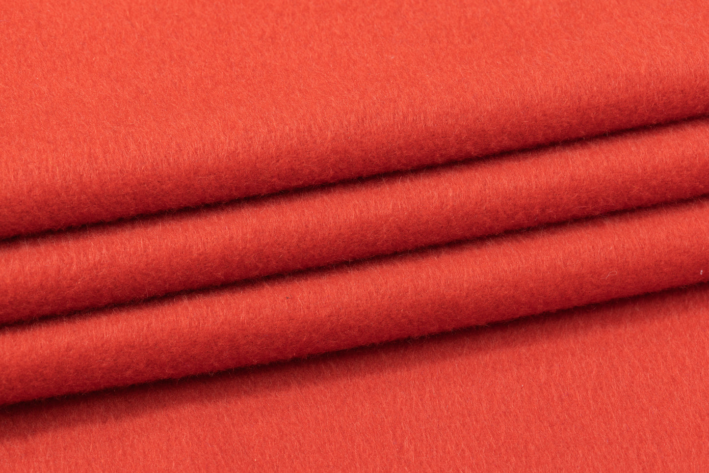 Wool Coating - Blood Orange