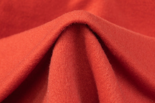 Wool Coating - Blood Orange