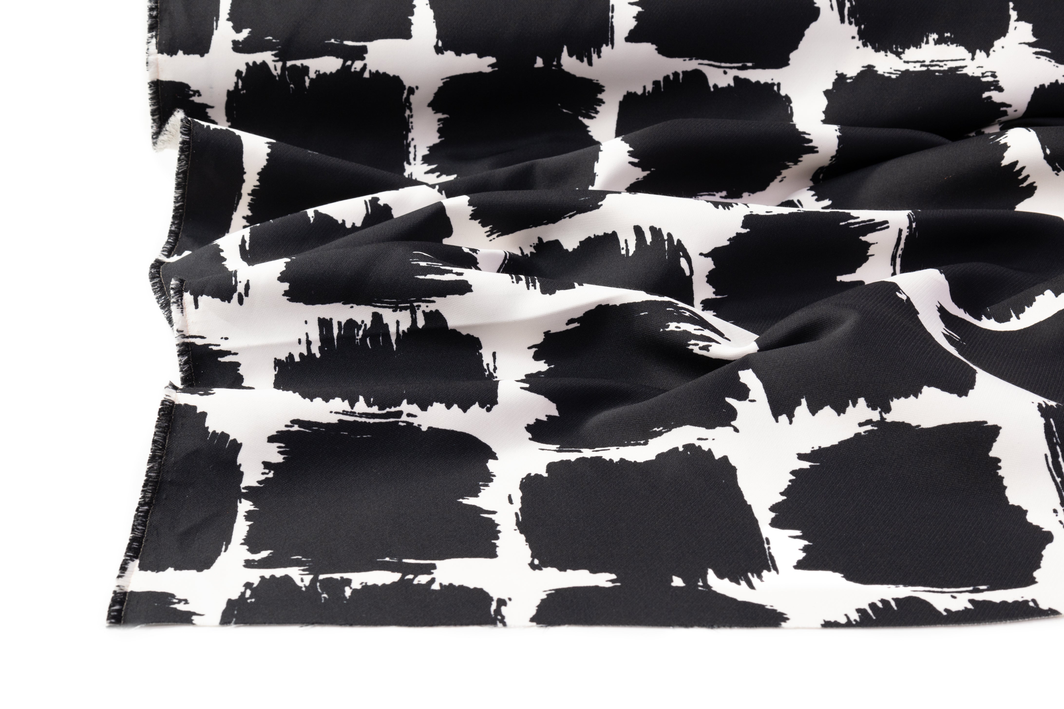 Alexander McQueen - Heavy Italian Mikado - Black / White